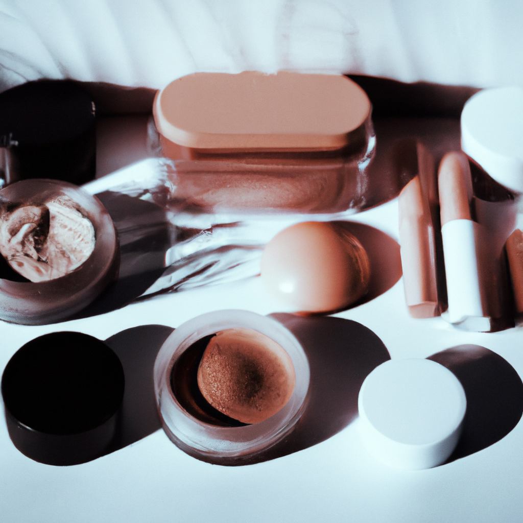 미니멀 제품 촬영 플랫레이